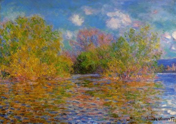  Sena Pintura al %C3%B3leo - El Sena cerca de Giverny Claude Monet 2